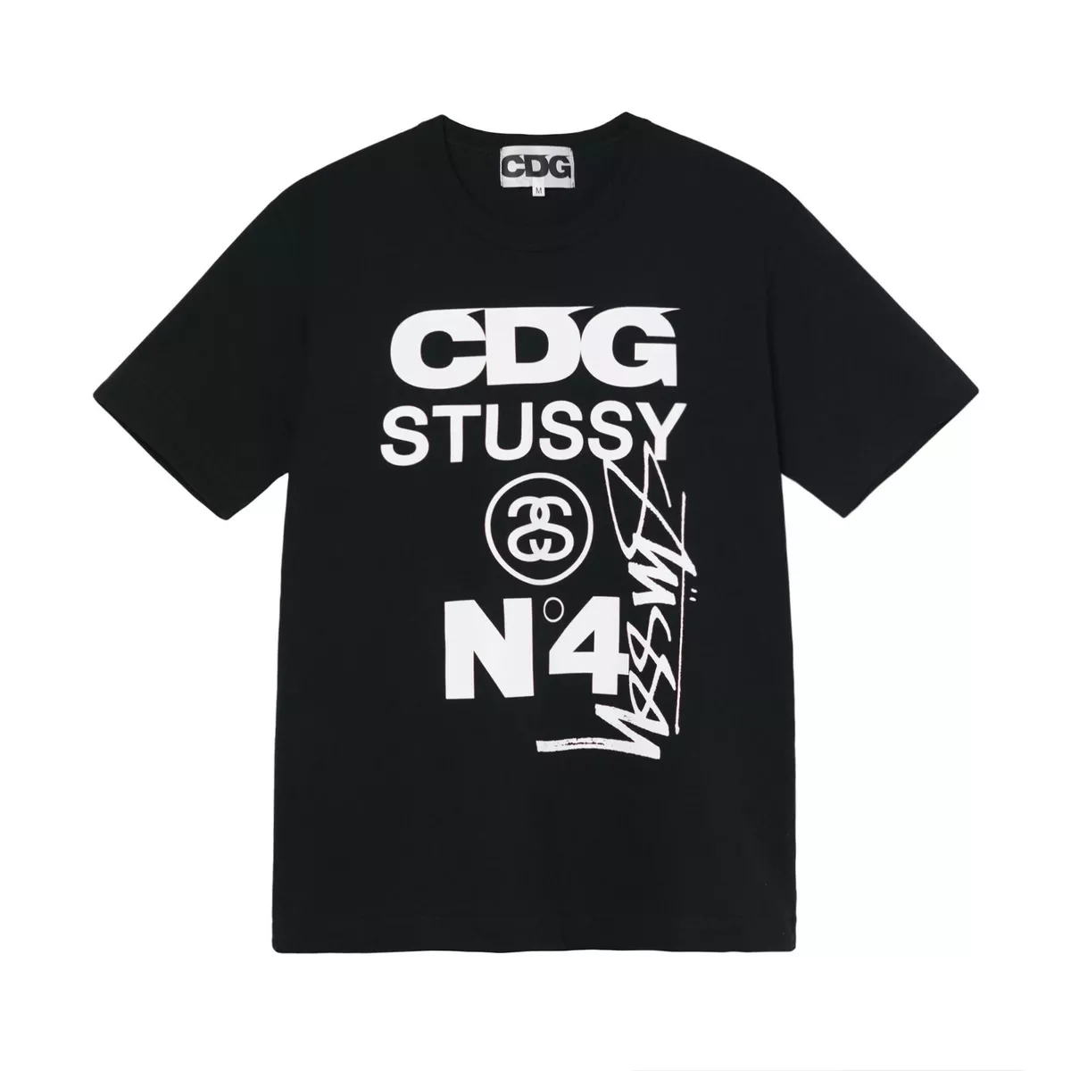 Cdg top tee black