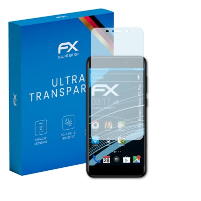 atFoliX 3x Displayschutzfolie für Huawei Honor 6C Pro Schutzfolie klar Folie