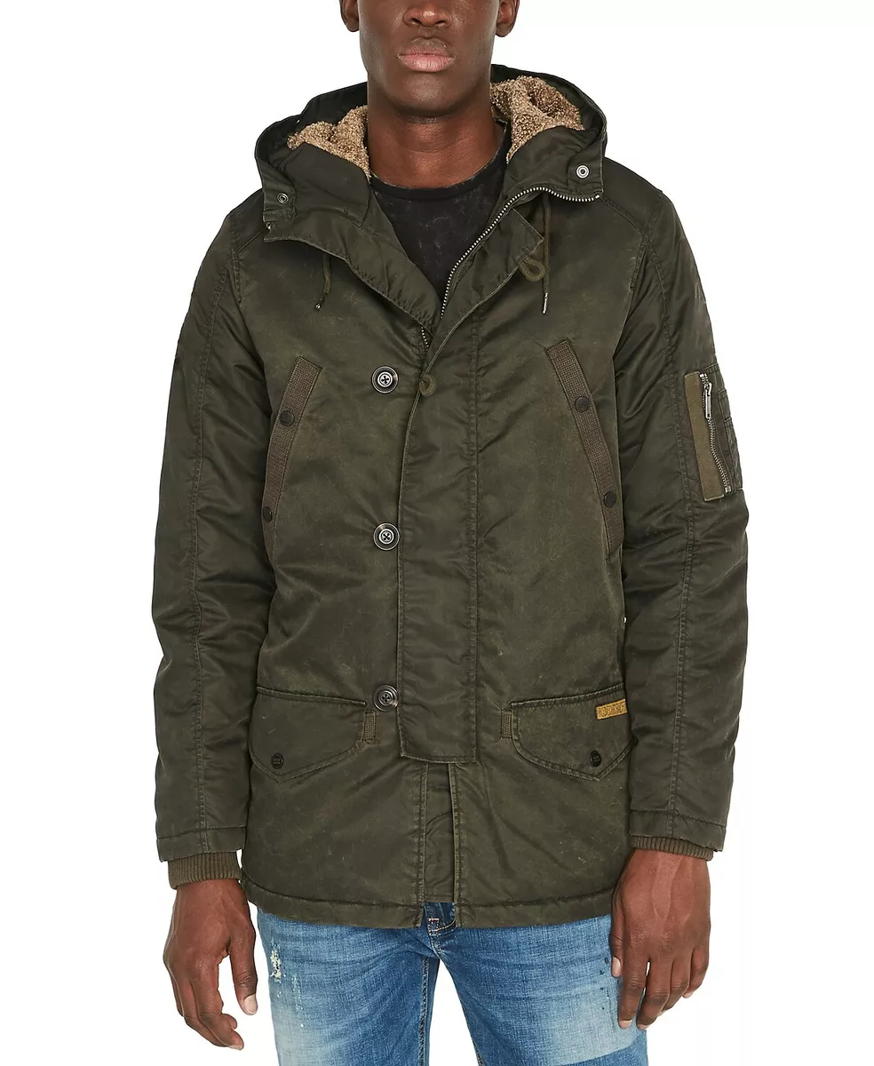 Buffalo david bitton green jacket hot sale