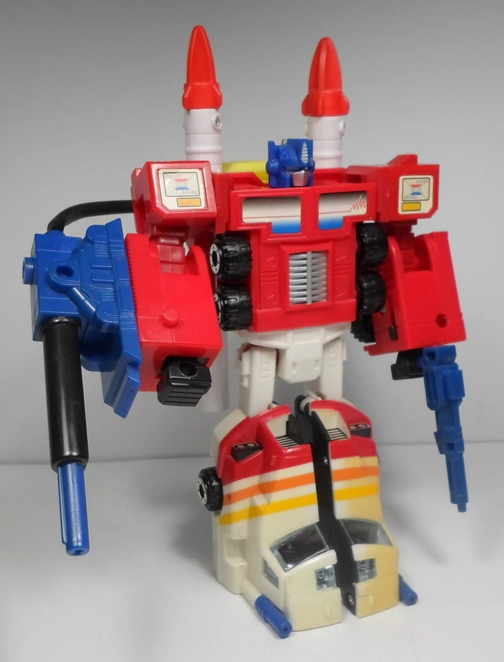 TRANSFORMERS 1994 G2 EUROPE COMBAT HEROES SURESHOT OPTIMUS PRIME 100% COMPLETE - Image 4 of 4