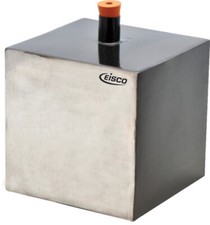 Eisco Labs Leslie's Cube, 13cm Sides, Tin