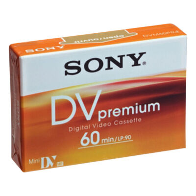 Sony DV Premium Kassete für MiniDV Camcorder - 60min (DVM60PR)