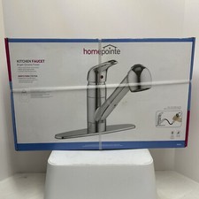 Kitchen Faucet, Pull-Out Sprayer, Temperature Memory, Chrome Finish 204644