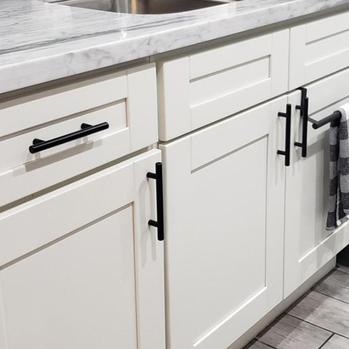 12 Pcs Handles Vintage Decor Kitchen Knobs Black Door Wardrobe eBay