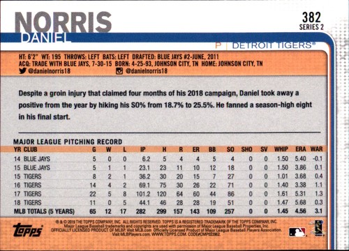2019 Topps All-Star VARIANTE ARGENT #301 - #452 Choisissez votre propre JOUEUR D'ÉQUIPE FAV - Photo 173 sur 305