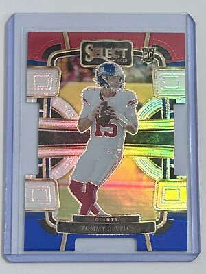 REW 23-24 THE INSANE JKT　GREEN＊GRAY Tommy DeVito 2023-24 Panini Select #73 Red White Blue Die Cut