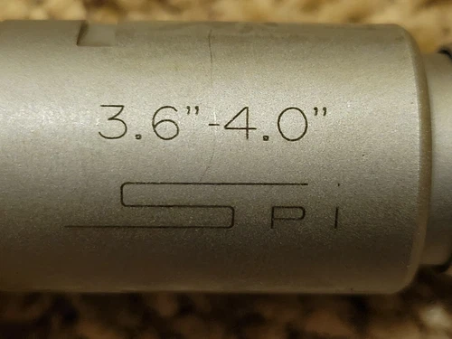 SPI  Bore Micrometer 3.6-4.0" Hole Mike 3 Point .0002" Excellent