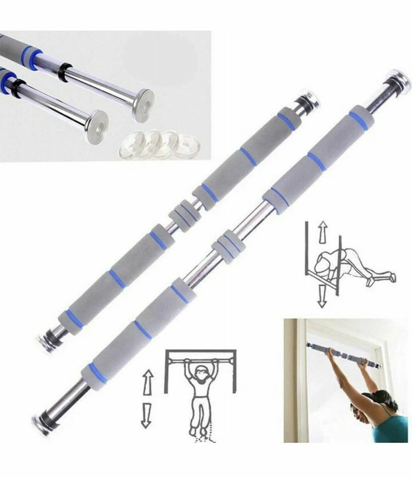 Sbarra Trazioni Barra Per Dorsali Da Porta Entroporta Allenamento 80-130cm dfh