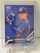 Yoshinobu Yamamoto 2024 Topps NOW Road To Opening Day OD-277 Dodgers Pearl /199