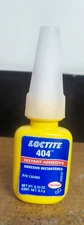 NEW HENKEL LOCTITE 404 INSTANT ADHESIVE SUPER GLUE .33 OZ FREE ADVANTAGE S&H