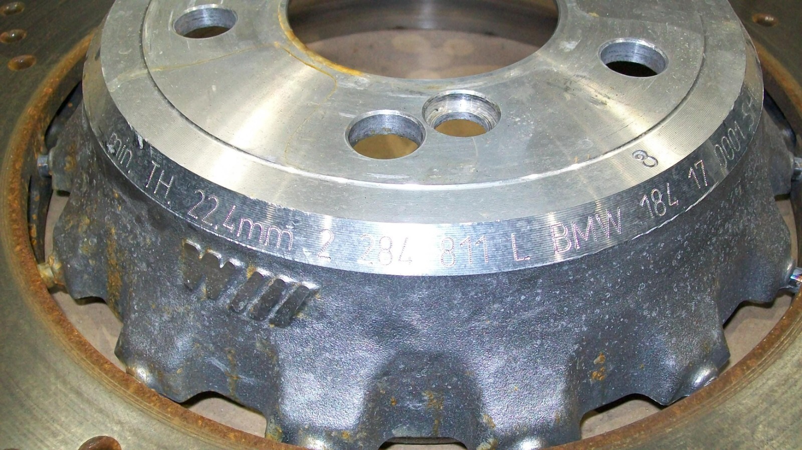 BMW M2 F87 M-power Bremsscheiben Bremsscheibe hinten rechts Disco 