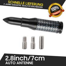 Autoantenne 7cm Stab KFZ Stab Auto Antenne Schwarz Radio Für Opel Mercedes NEU