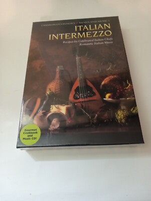 Italian Intermezzo Cookbook and Music CD Sharon O'Connor's Menus and Music  XV
