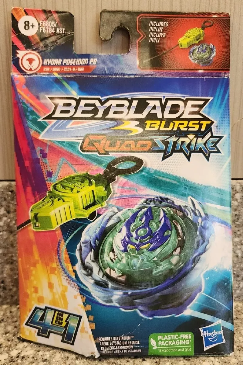 Beyblade Burst Quadstrike Hydra Poseidon Hasbro Original