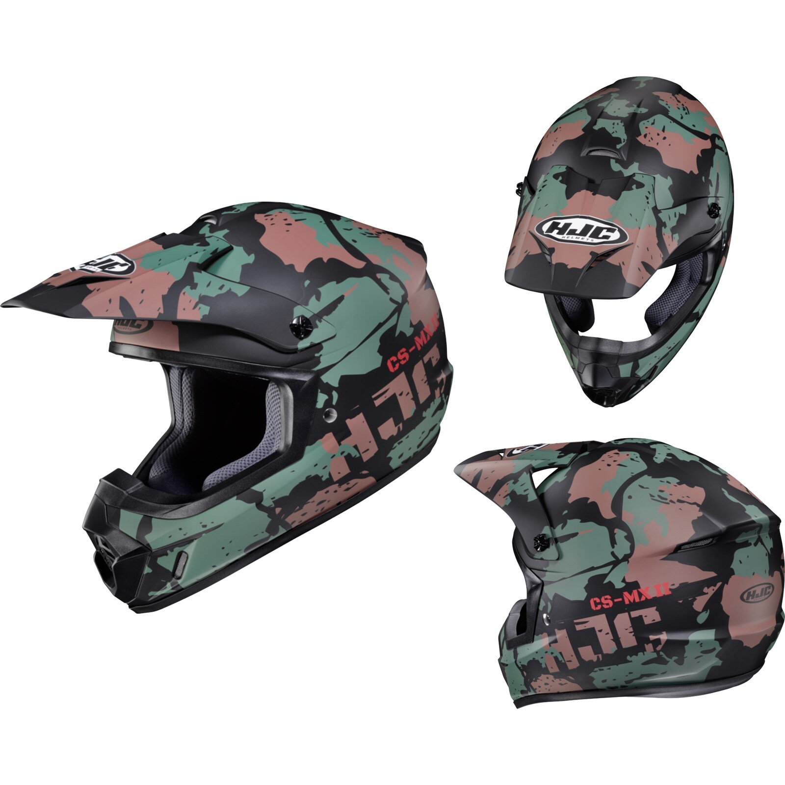 HJC CS-MX II Ferian Size M Motorcycle Cross Helmet Off-Road Motorcycle Helmet