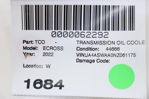MITSUBISHI ECLIPSE CROSS 2018-2022 transmisión automática enfriador de aceite OEM - Imagen 9 de 9