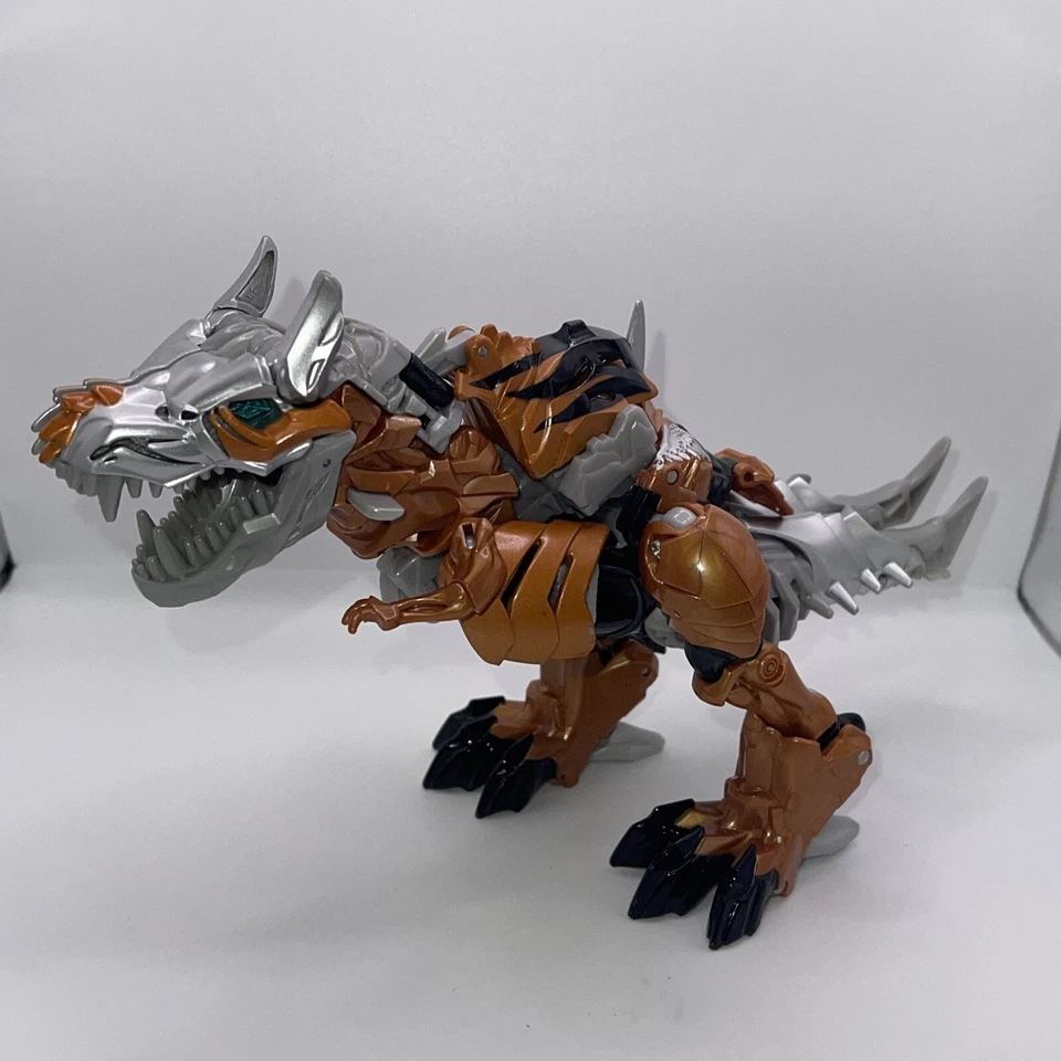 Transformers GRIMLOCK Age of Extinction Dinobot Leader Figure Hasbro 2013 - Image 4 of 4