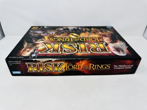 Risk Lord of the Rings Middle Earth Conquest Board Game - Missing Ring & Dice - Picture 6 of 10