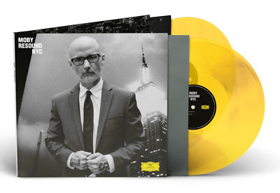 MOBY - MOBY RESOUND NYC, ORG 2023 EU LIMITED EDN YELLOW vinyl 2LP, NEW - SEALED!