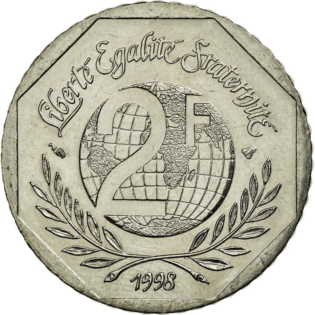 洋書 La France Travaille I, II French Coin | 2 Francs | Declaration of Human Rights