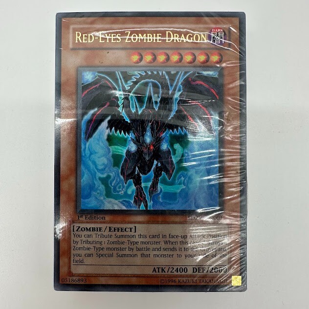 Yugioh Zombie World 1st Edition Structure Theme Deck Loose Factory Sealed!