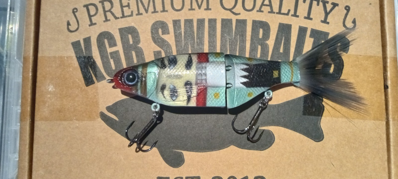 KGB CHAD SHAD TSG SWIMBAIT 7" BRAND NEW LIMITED EDITION - Image 4