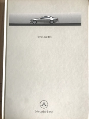 Prospectus Mercedes CL-Class 500 600 series C 215 8 1999