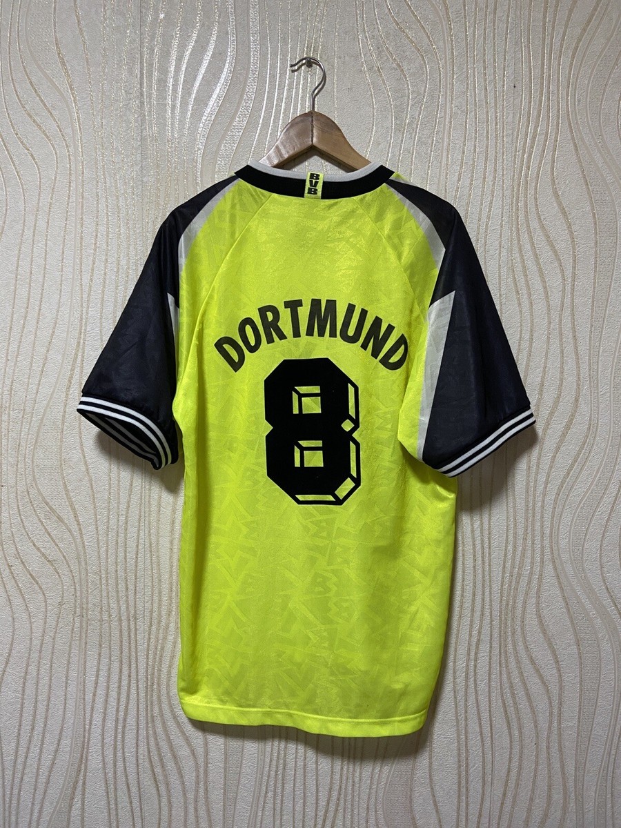 BORUSSIA DORTMUND 1995 1996 HOME FOOTBALL SHIRT SOCCER JERSEY NIKE