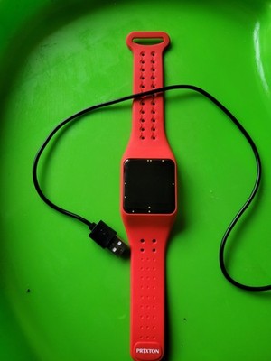 PRIXTON - SW10 Rote Smartwatch für Kinder/ Kaum Getragen