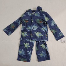 Carter's Just One You Dinosaur Button Up Pajamas Set Size 2T Long Sleeve Pants