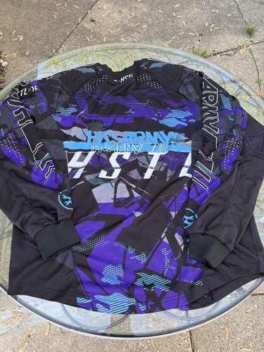 2022 HK Army Freeline Paintball Jersey Long Sleeve Mens Large Poison Padded - Picture 7 of 7