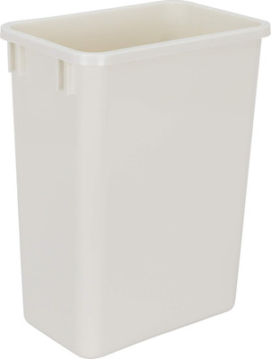 Plastic Trash Can - Indoor Garbage Bin for Kitchen, Home, Office & Commercial Us