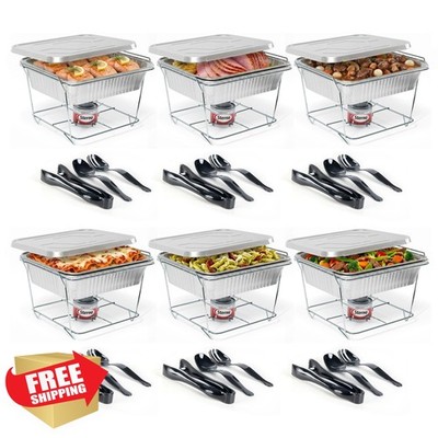Sterno Disposable Half Size Chafing Dish 6 Pack