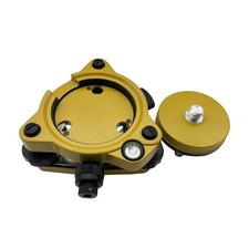 YELLOW TRIBRACH WITH OPTICAL PLUMMET CARRIER FIXED ADAPTER WITH 5/8X11 THREAD