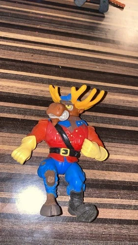 VINTAGE 1992 PLAYMATES TEENAGE MUTANT NINJA TURTLES TMNT MONTY MOOSE FIGURE