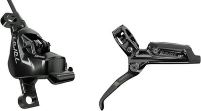 SRAM Level Ultimate Disc Brake and Lever - Front, Hydraulic, Post Mount, Black,