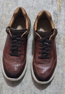 Clark's Men's Sprint Lite Lace Tan Leather Sneakers Size 8.5 M