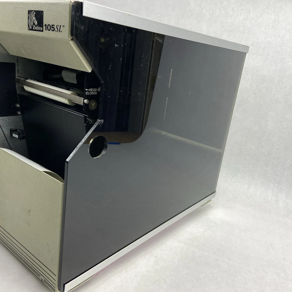 Zebra 105SL 203DPI Thermal Direct/Transfer Label Printer 10500-2001-0000 Tested - Image 3 of 4