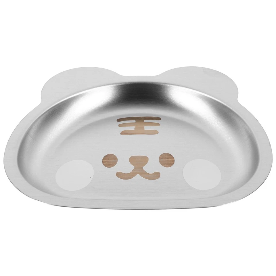 Metallschale Für Kleinkinder Baby Tafelgeschirr Snackteller Aus Edelstahl - Bild 4 von 4