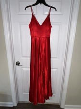 Windsor Prom Dress Red Size 3 Formal Wedding Prom Evening Dress NWT