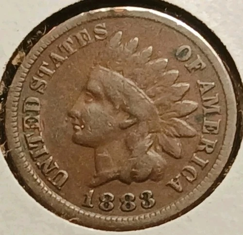 1883-P Indian Head Cent — photo from another recent sale