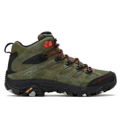 Merrell x Jeep Rubicon Moab 3 Mid Hiking Boot Sage Green Women's Sz 6.5 J006364