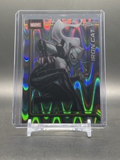2026 Topps Chrome Marvel Comics #127 Iron Cat RayWave Refractor