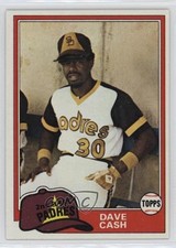 1981 Topps Dave Cash #707 yf0