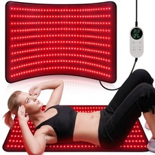 Pedete Red Light Therapy Mat for Body, Holiday Birthday Gifts Max, Black