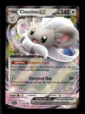Cinccino ex 073/086 Double Rare Chaos Rising Pokemon Holo Lightly Played