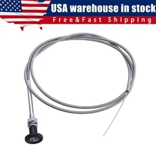 1-3 PCS 237 Universal Push Pull Choke Cable 63" Inner 60" Conduit 2 3/4" Travel