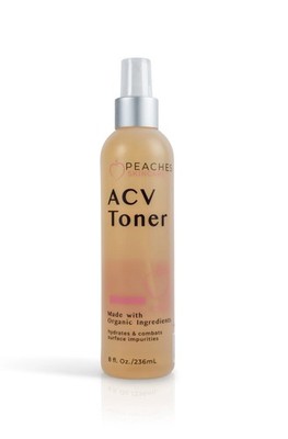 Peaches Skin Care  Apple Cider Vinegar toner 8 oz new sealed RET $29