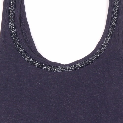 Superdry Womens Blue Tank Top Scoop Neck Small - Picture 8 of 12
