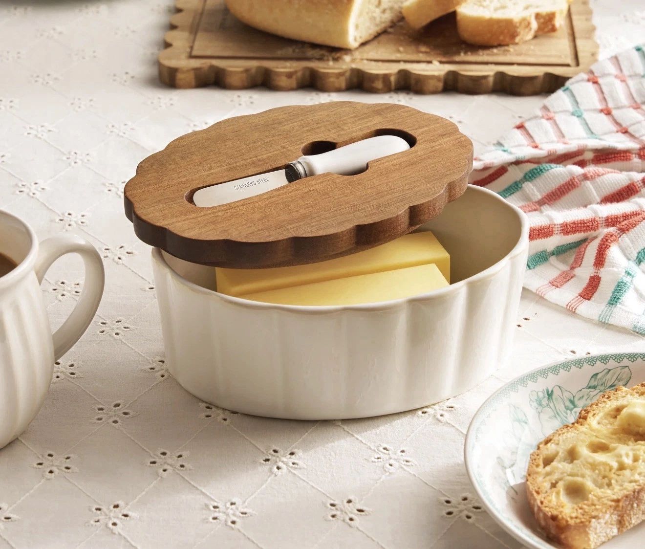 Pioneer Woman Colette Butter Dish